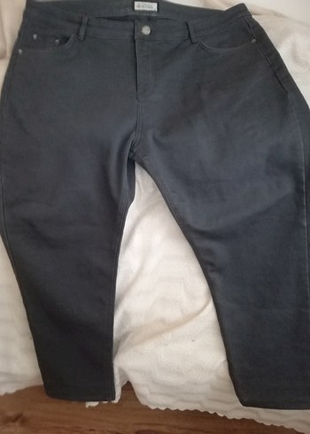 Gri Normal Boy Battal büyük beden erkek kot pantolon - Görsel 7