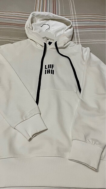 Lufian kapşonlu sweatshirt