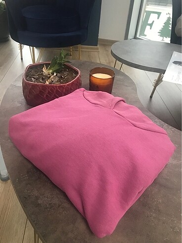 universal Beden pembe Renk Mavi marka sweatshirt