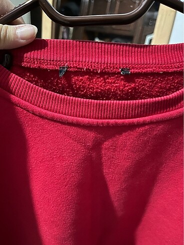 m Beden kırmızı Renk sweatshirt