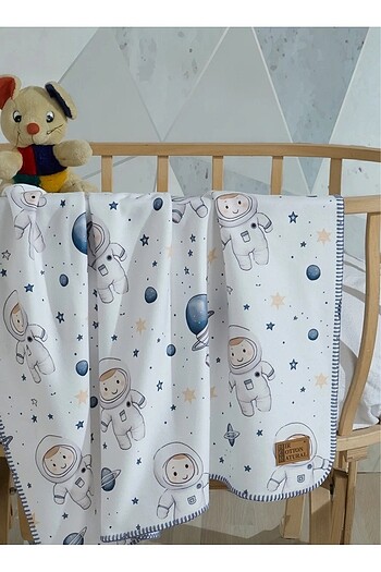 Diğer Polar Baskılı Bebek Battaniyesi 85x110 Cm