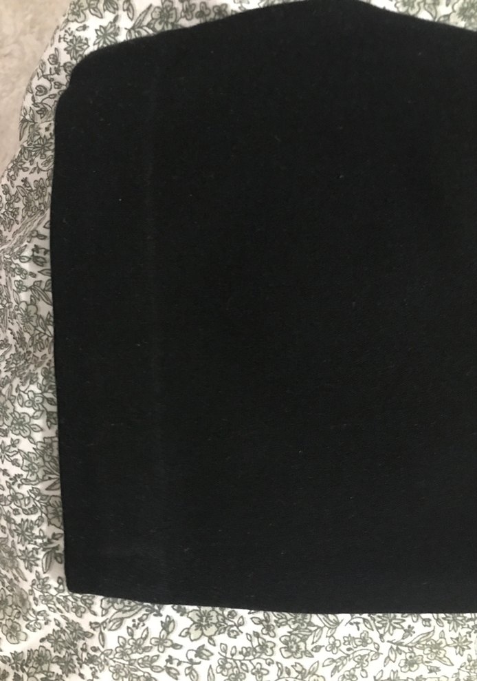 Kadın Siyah Midi Kumaş Pantolon - Görsel 5