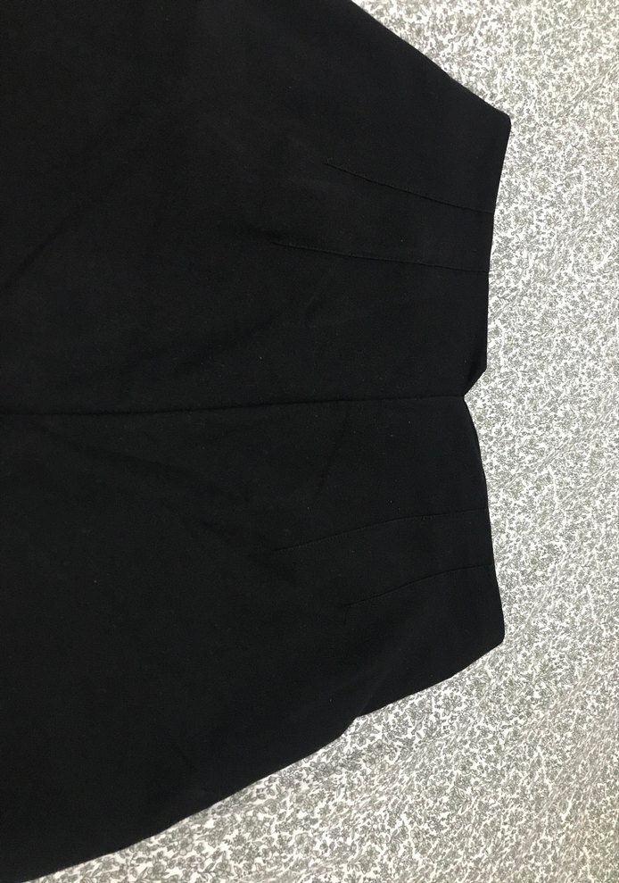 Kadın Siyah Midi Kumaş Pantolon - Görsel 4