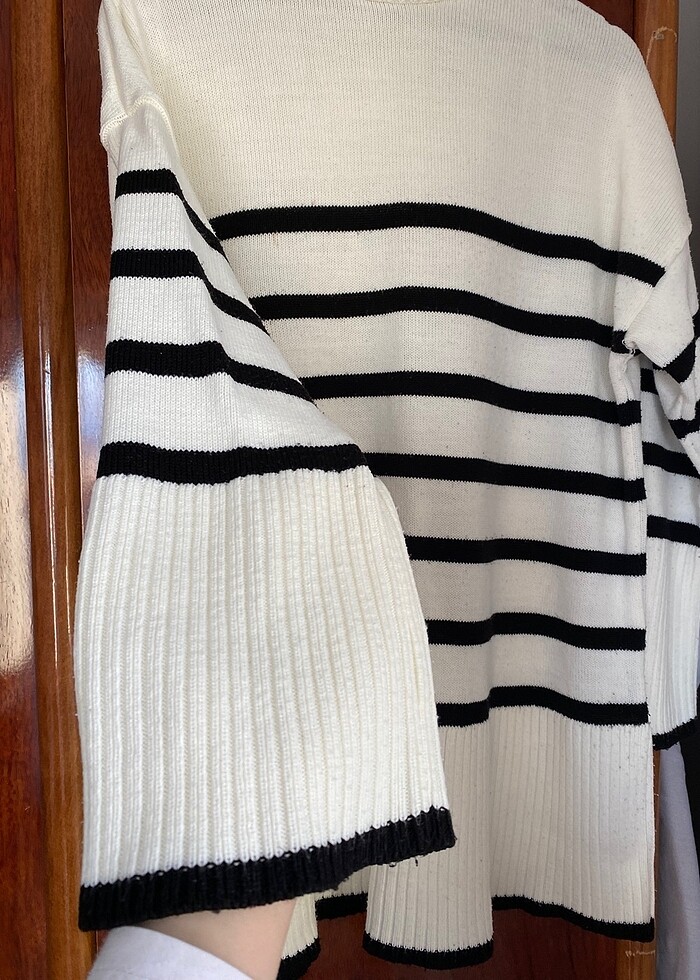 Çizgili kazak - Görsel 2