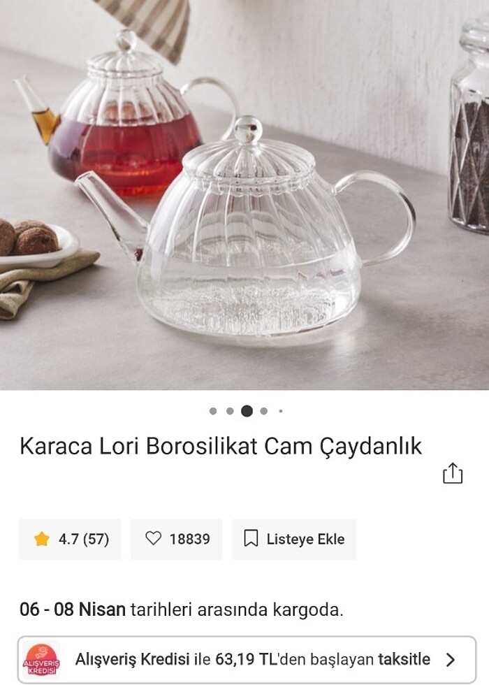 Karaca çaydanlık  - Görsel 3