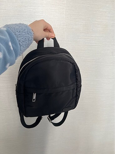 Beden siyah Renk Pull&Bear Siyah Sırt Çantası