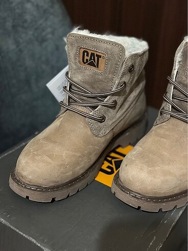 38 Beden camel Renk Cat Kadın Bot