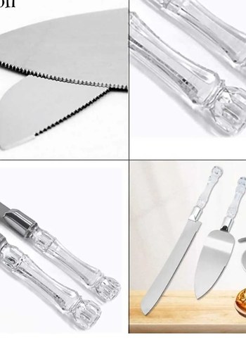 Gri Beyaz Pizza Seti - Görsel 3