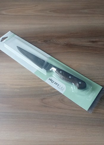 Koyu Saplı Beyaz Bıçak - Görsel 5