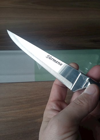 Koyu Saplı Beyaz Bıçak - Görsel 4