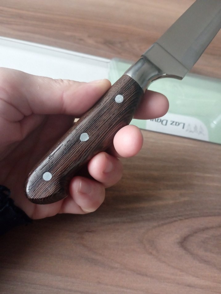 Koyu Saplı Beyaz Bıçak - Görsel 2