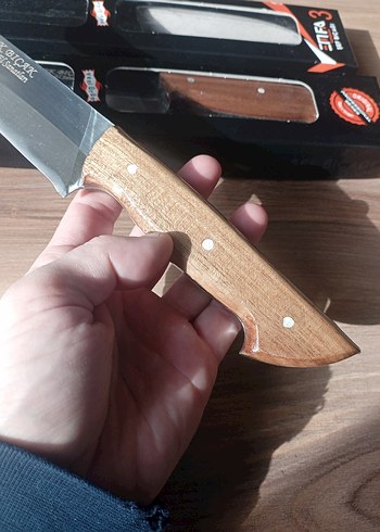 EMFA 2'li Kahverengi Saplı Bıçak Seti - Görsel 3