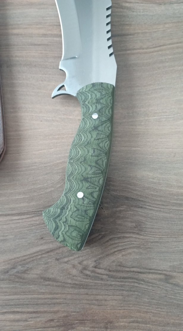 Kahverengi Saplı ve Kılıflı Bıçak Seti - Görsel 4