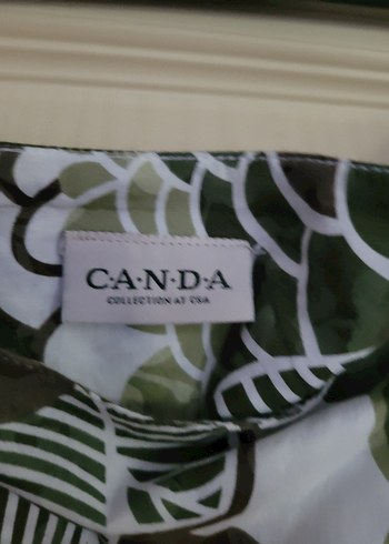 Yeşil Desenli Piliseli Midi Etek - Görsel 5