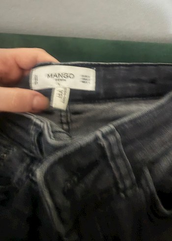 Gri Dar Kesim Midi Boy Kot Pantolon - Görsel 2