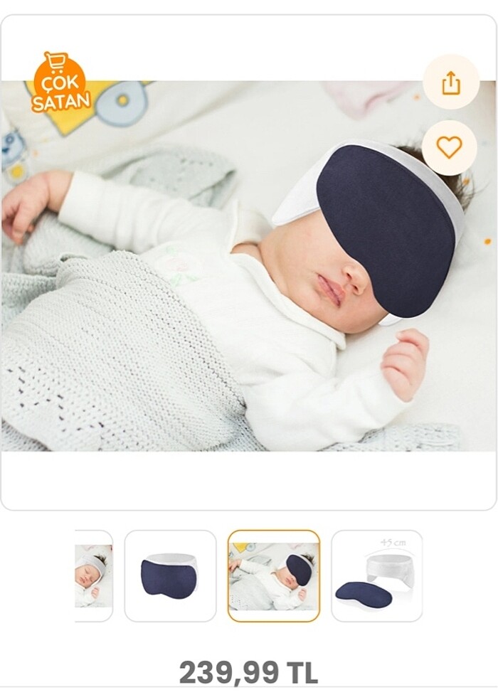 Bebek Kepçe Kulak Önleyici - Görsel 3