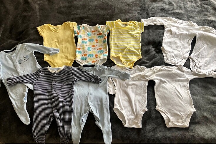 0-6 ay bebek tulum ve zıbınlar - Görsel 9