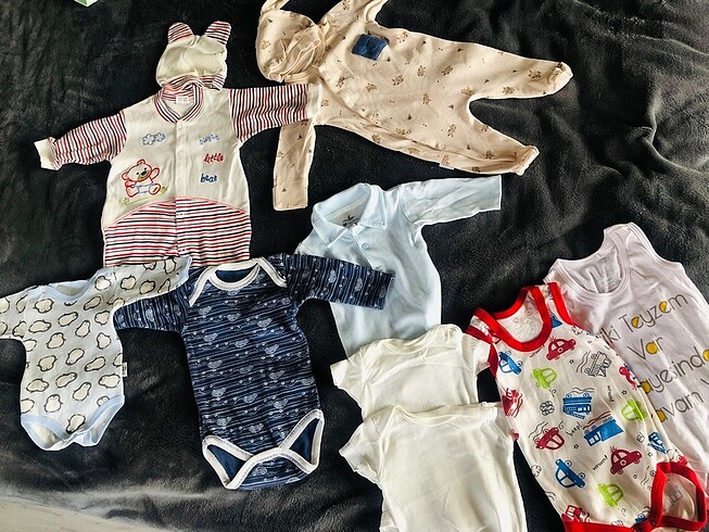 0-6 ay bebek tulum ve zıbınlar - Görsel 10