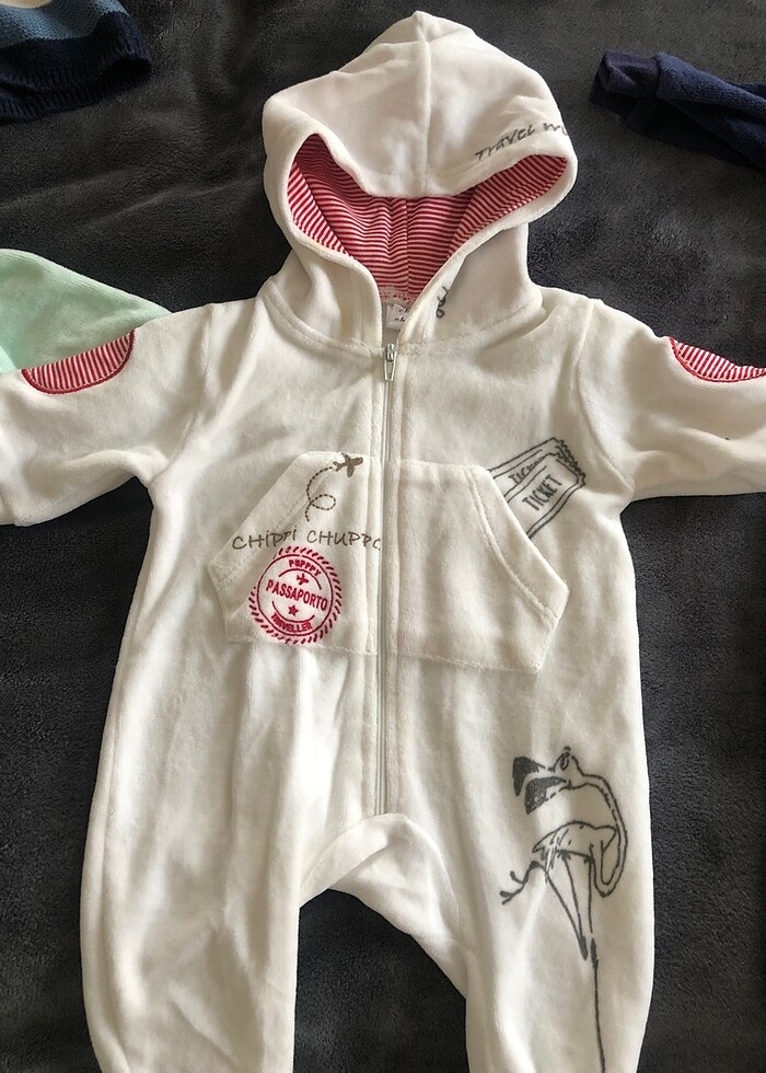 İthal hırka ve tulumlar 0-3 ay - Görsel 4