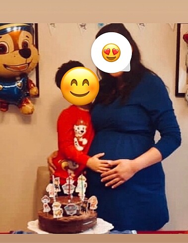 Muhteşem rahatlıkta hamile elbisesi - Görsel 6