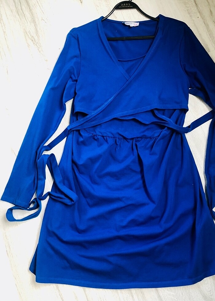 Muhteşem rahatlıkta hamile elbisesi - Görsel 2