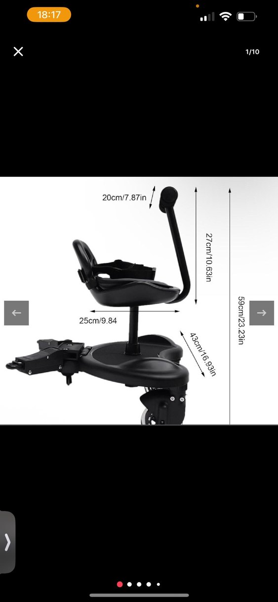 Leclerc kardeş basamağı ek oturak - Görsel 2