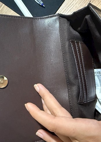 Beden Kahverengi Yılan Desenli Zincir Detaylı Deri Çanta