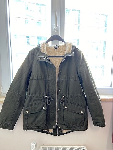 H&M KADIN İÇİ YÜNLÜ MONT