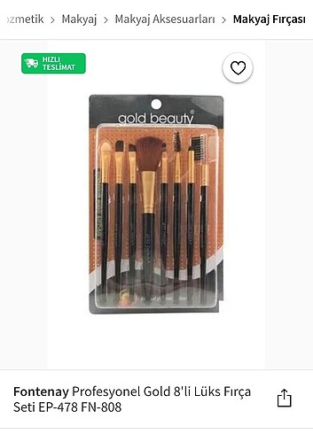 Beauty Collection Makyaj fırçası