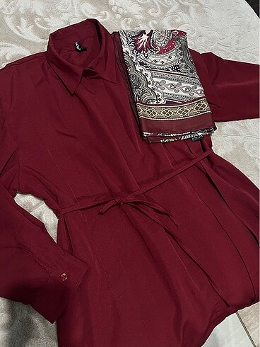 Tunik eşarp kombin