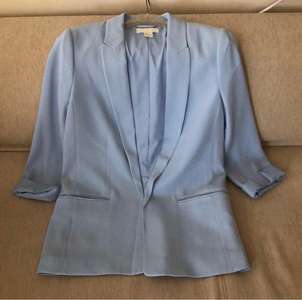 H&M Mavi blazer ceket