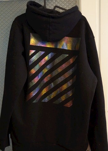 Diğer Siyah NASA Kapüşonlu Sweatshirt