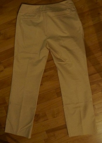 network pudra kemer detaylı ofis pantolon - Görsel 4