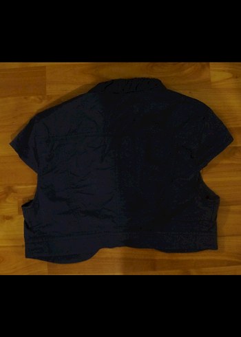 stradivarius y2k yelek bolero cepken - Görsel 2