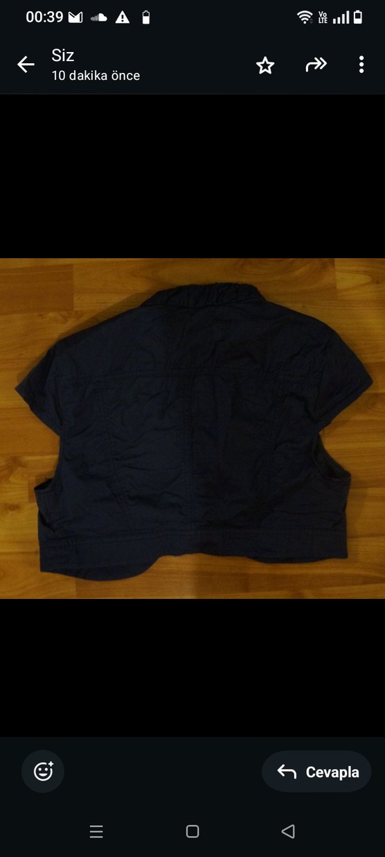 stradivarius y2k yelek bolero cepken - Görsel 2