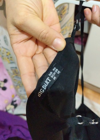 Siyah Drapeli Askılı Hamile Tulum - Görsel 3