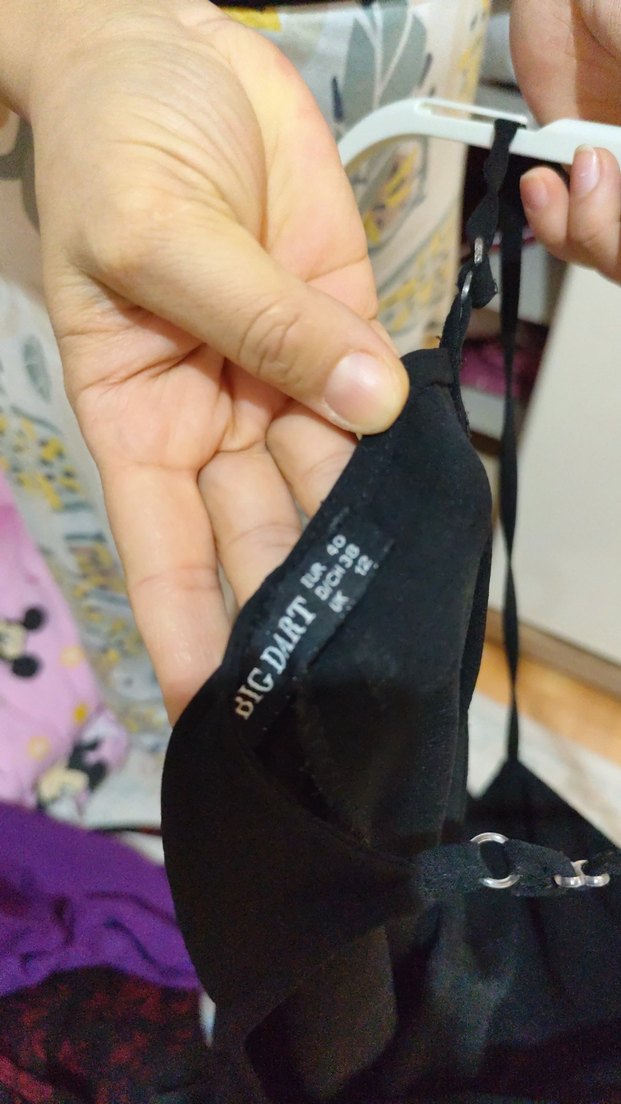 Siyah Drapeli Askılı Hamile Tulum - Görsel 3