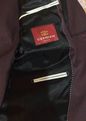 Bordo Erkek Regular Fit Takım Elbise - Görsel 6