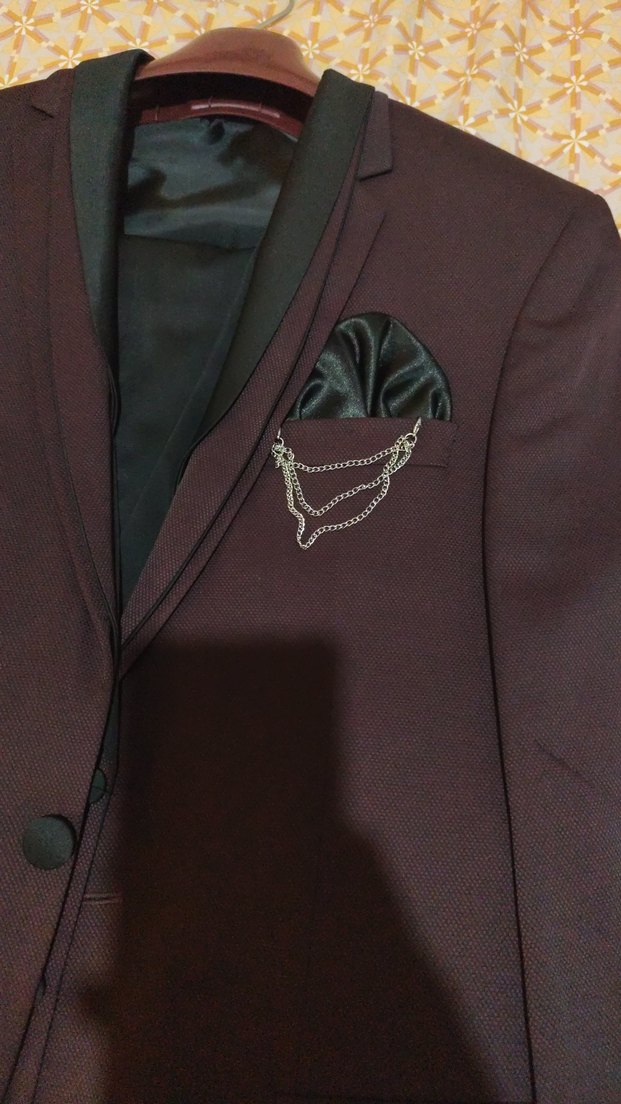 Bordo Erkek Regular Fit Takım Elbise - Görsel 2