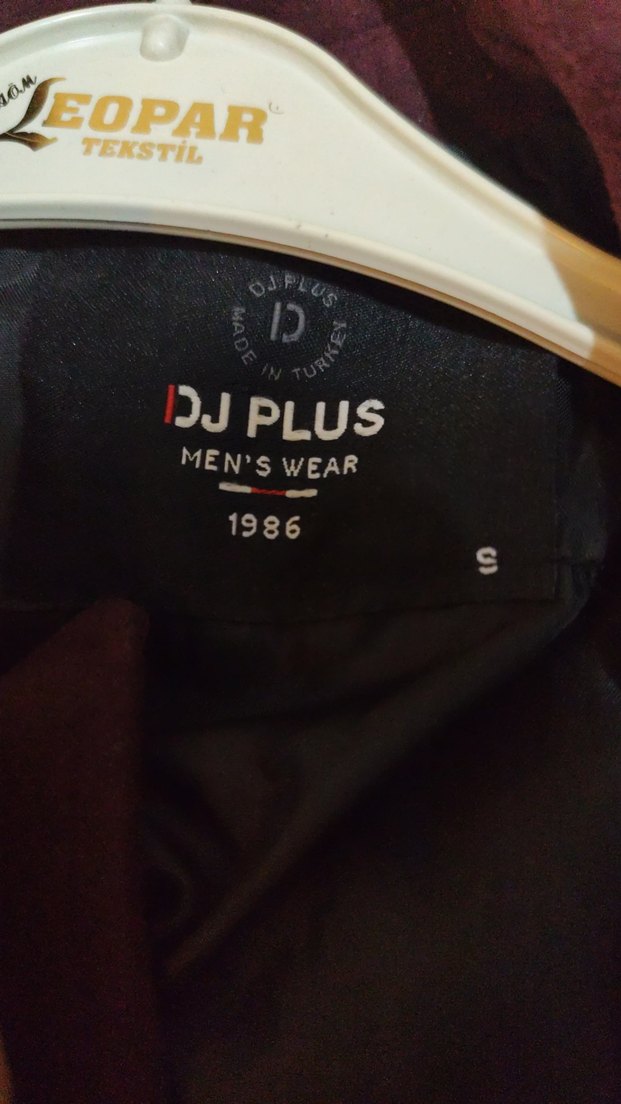 Bordo çift düğmeli kaban - Görsel 5