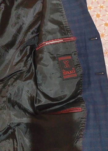 Düğmeli Lacivert Erkek Takım Ceketi - Görsel 5