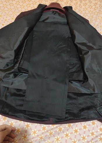 Düğmeli Lacivert Erkek Takım Ceketi - Görsel 6