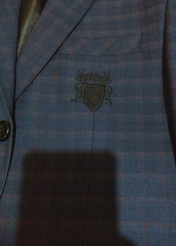 Düğmeli Lacivert Erkek Takım Ceketi - Görsel 2