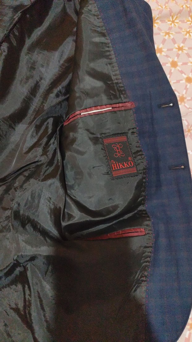 Düğmeli Lacivert Erkek Takım Ceketi - Görsel 5