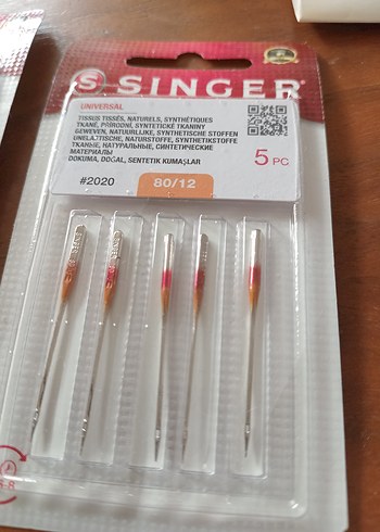 Singer 5'li Ev Dikiş İğnesi Seti 80/12