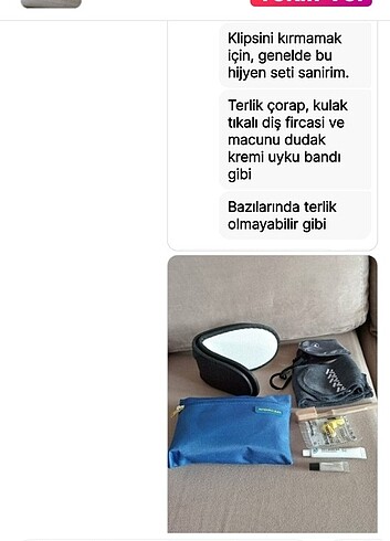 Diğer Thy cuzdan ve kit seti