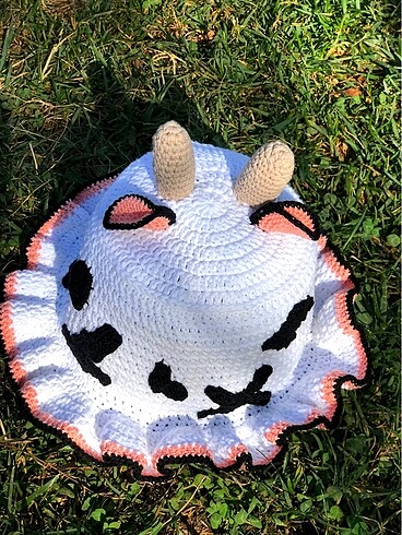 Diğer İNEK DESENLİ BUCKET ŞAPKA