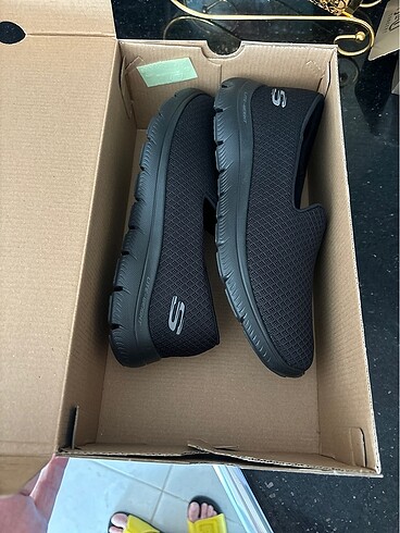 Skechers siyah spor