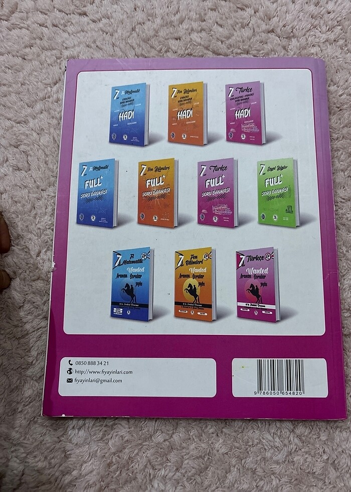 Fi yayınları 7. Sınıf full Türkçe soru bankası - Görsel 3