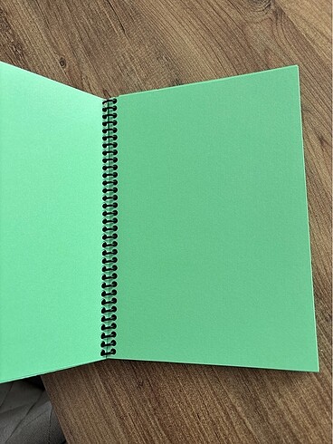  Atatürk imzalı defter - renkli sayfa